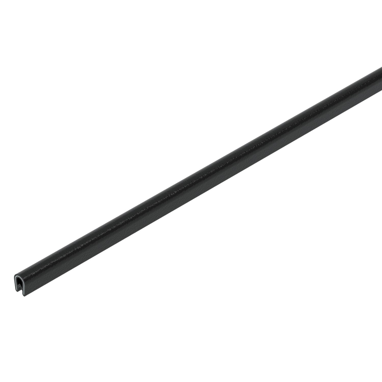 OBO BETTERMANN - Nastro protezione bordi PVC KSB 2 per piastre in Polivinilcloruro nero.