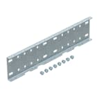 OBO BETTERMANN - Connettore lineare WRVL 110 per sistemi grande portata 110x500 in Acciaio zincato a caldo per immersione.