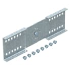 OBO BETTERMANN - Connettore regolabile WRGV 110 per sistemi grande portata 110x380 in acciaio zincato a caldo per immersione.