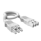 OBO BETTERMANN - Cavo di collegamento 3x2,5mm² WINSTA 1000x27x15 Poliammide bianco.