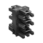 OBO BETTERMANN - Blocco di distribuzione 3 poli, 1I-5O, WINSTA 46x30x48 Poliammide bianco.