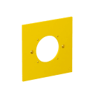 OBO BETTERMANN - VH-P7 coperchio per 1x presa 38x38mm 95x95mm poliammide giallo navone RAL 1021.