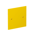 OBO BETTERMANN - VH-P1 coperchio cieco 95x95mm poliammide giallo navone RAL 1021.