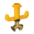 OBO BETTERMANN - Maniglia a gancio per VH4L in poliammide giallo RAL 1021, design VH-GH.
