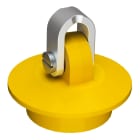 OBO BETTERMANN - VH-AH sospensione per poliammide giallo navone RAL 1021.