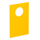 OBO BETTERMANN - VHF-P12 Coperchio 1 presa 38x38 166x105mm Polivinilcloruro giallo navone RAL 1021.