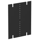 OBO BETTERMANN - VHF-TW Separatore nero in PVC con grafite RAL 9011, senza aria.