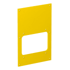 OBO BETTERMANN - VHF-P6 Coperchio unita di protezione 160x105mm Polivinilcloruro giallo navone RAL 1021.
