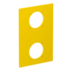 OBO BETTERMANN - VHF-P8 Coperchio per presa 38x38mm 160x105x3mm Polivinilcloruro giallo navone RAL 1021.