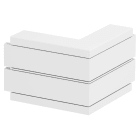 OBO BETTERMANN - Angolo esterno in alluminio rigido 53x130x175 bianco RAL 9010.
