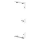 OBO BETTERMANN - Coprigiunto per Rapid 45-2 100 e 165 168x55x15 Policarbonato/acrilnitrile butadiene stirolo bianco RAL 9010.