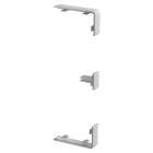 OBO BETTERMANN - Coprigiunto per Rapid 45-2 100 e 165 168x55x15 in Policarbonato/acrilnitrile butadiene stirolo grigio chiaro RAL 7035.