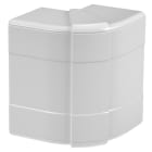 OBO BETTERMANN - Angolo esterno variabile 110x88x88 in Policarbonato/acrilnitrile butadiene stirolo grigio chiaro RAL 7035.