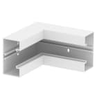 OBO BETTERMANN - Angolo interno rigido 175x175x100 in PVC bianco RAL 9010.