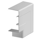 OBO BETTERMANN - Coperchio angolo curva piana 142x142x56 in policarbonato/acrilnitrile butadiene stirolo grigio chiaro RAL 7035.