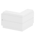 OBO BETTERMANN - Angolo esterno forma rigida 190x190x130 in Polivinilcloruro bianco RAL 9010.