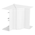 OBO BETTERMANN - Angolo interno variabile 140x145x145 in Policarbonato/acrilnitrile butadiene stirolo bianco RAL 9010.