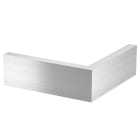 OBO BETTERMANN - Coperchio esterno Design Style 44x140x424 Alluminio anodizzato OT A.