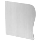 OBO BETTERMANN - Terminale Canale Design Swing 133x140x37 Alluminio Anodizzato Gad El.