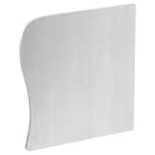 OBO BETTERMANN - Gad er Swing terminale canale design dx 133x140x37 alluminio anodizzato.