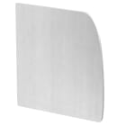 OBO BETTERMANN - Gad El Soft Terminale Canale Design Sx 126x140x37 Alluminio Anodizzato.
