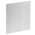 OBO BETTERMANN - Gad er style terminale canale design dx 125x140x37 alluminio anodizzato.
