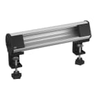 OBO BETTERMANN - Deskbox with fastening clamp 325x71x78 Anodized aluminum.