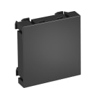 OBO BETTERMANN - ADP-B SWGR1 COPERCHIO CIECO 1 MODULO 45x45mm NERO-GRIGIO RAL 7021.