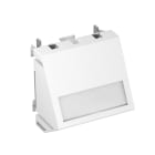 OBO BETTERMANN - Uscita cavo con scarico trazione 45x45mm in Policarbonato bianco RAL 9010.
