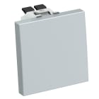 OBO BETTERMANN - Pulsante 10 A, 250 V in Policarbonato e Alluminio Laccato TA-WB AL1.