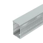 OBO BETTERMANN - Canalina cablaggio halogen-free in policarbonato/acrilnitrile butadiene stirolo grigio chiaro RAL 7035.