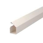 OBO BETTERMANN - Mini canalina autoadesiva e coperchio incernierato 17x17x2000 Polivinilcloruro bianco crema RAL 9001.