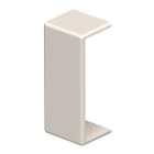 OBO BETTERMANN - Coprigiunto 10x30mm in Polivinilcloruro bianco crema RAL 9001 WD-HS10030CW.