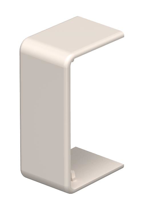 OBO BETTERMANN - Coprigiunto 15x30mm in Polivinilcloruro bianco crema RAL 9001 WDHS15030CW.