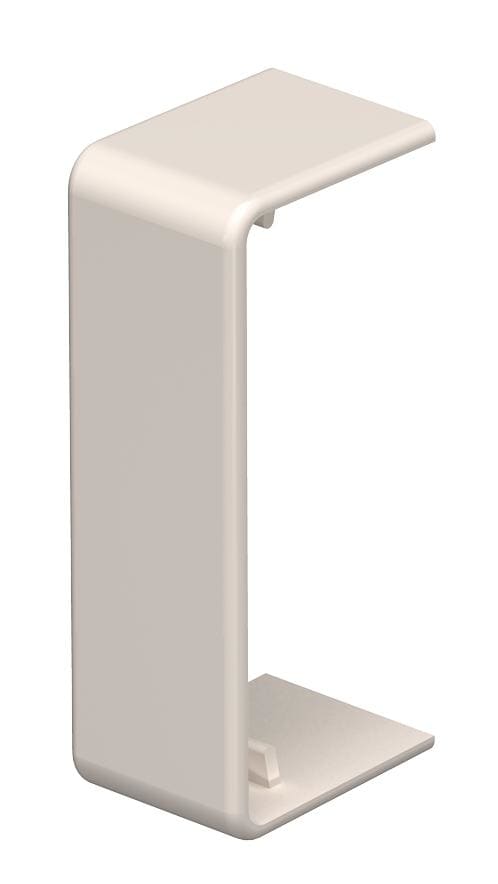OBO BETTERMANN - Coprigiunto 15x40mm in Polivinilcloruro bianco crema RAL 9001 WDHS15040CW.