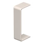 OBO BETTERMANN - Coprigiunto 20x50mm in Polivinilcloruro bianco crema RAL 9001 WD-HS20050CW.