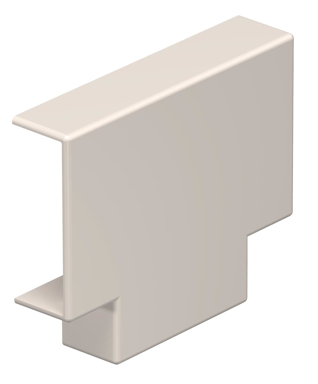 OBO BETTERMANN - Coperchio derivazione a T 10x30mm in Polivinilcloruro bianco crema RAL 9001 WDHT10030CW.