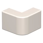 OBO BETTERMANN - Coperchio angolare esterno 10x20mm in Polivinilcloruro bianco crema RAL 9001 WD-HA10020CW.