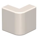 OBO BETTERMANN - Coperchio angolare esterno 10x30mm in Polivinilcloruro bianco crema RAL 9001 WD-HA10030CW.