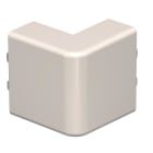 OBO BETTERMANN - Coperchio angolare esterno 20x50mm in Polivinilcloruro bianco crema RAL 9001.