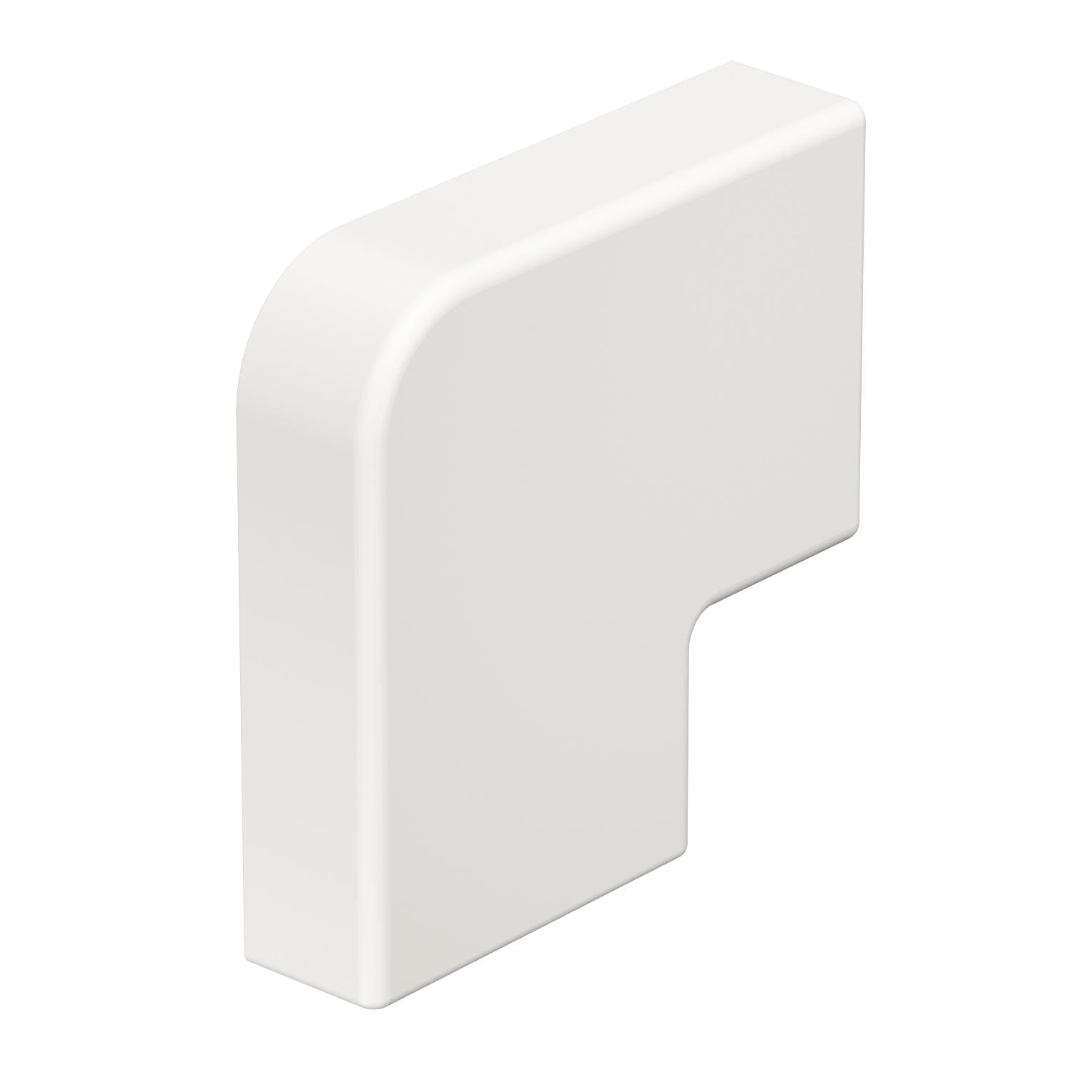 OBO BETTERMANN - Coperchio angolo piano 10x30mm Polivinilcloruro bianco RAL 9010.