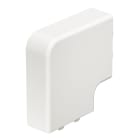 OBO BETTERMANN - Coperchio angolo piano 20x50mm in Polivinilcloruro bianco RAL 9010.