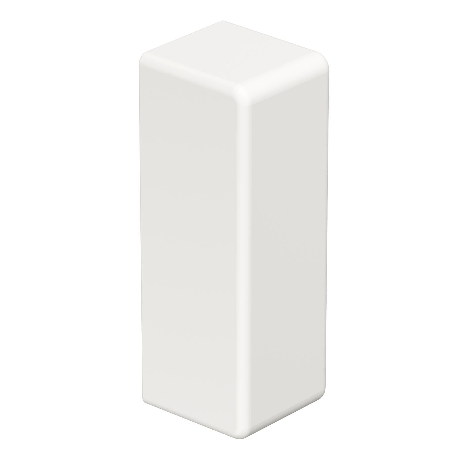 OBO BETTERMANN - Elemento terminale 10x30mm in Polivinilcloruro bianco RAL 9010 per WDK HE10030RW.