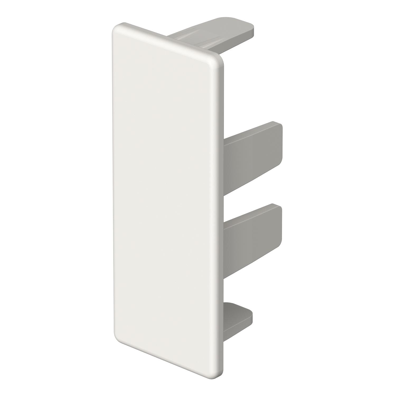 OBO BETTERMANN - Elemento terminale 20x50mm in Polivinilcloruro bianco RAL 9010 HE20050RW.