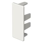 OBO BETTERMANN - Elemento terminale 20x50mm in Polivinilcloruro bianco RAL 9010 HE20050RW.