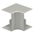 OBO BETTERMANN - Coperchio angolo interno 30x45mm in Polivinilcloruro grigio pietra RAL 7030 WD-HI30045GR.