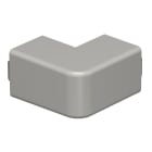 OBO BETTERMANN - Coperchio angolare esterno 25x25mm in Polivinilcloruro grigio pietra RAL 7030 WD-HA25025GR.