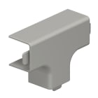 OBO BETTERMANN - Coperchio derivazione a T 20x20mm in Polivinilcloruro grigio pietra RAL 7030 WD HT20020GR.
