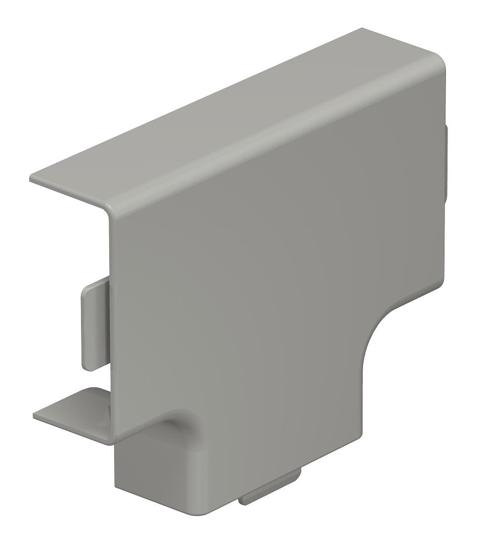 OBO BETTERMANN - Coperchio derivazione a T 15x40mm in Polivinilcloruro grigio pietra RAL 7030 WD HT15040GR.
