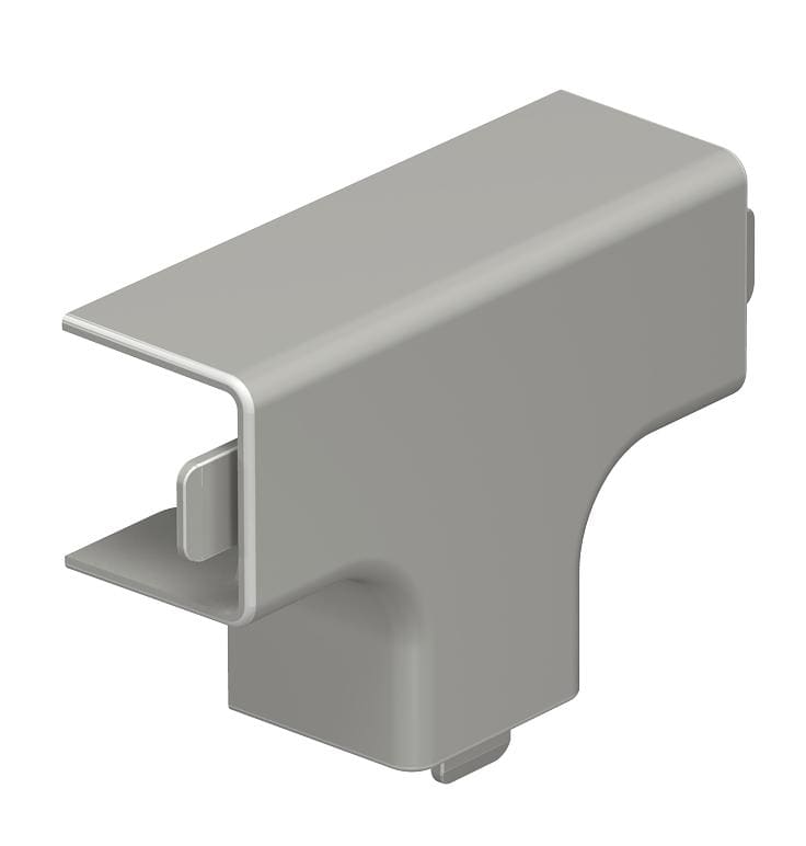 OBO BETTERMANN - Coperchio derivazione a T 25x40mm in PVC grigio pietra RAL 7030 WD HT25040GR.